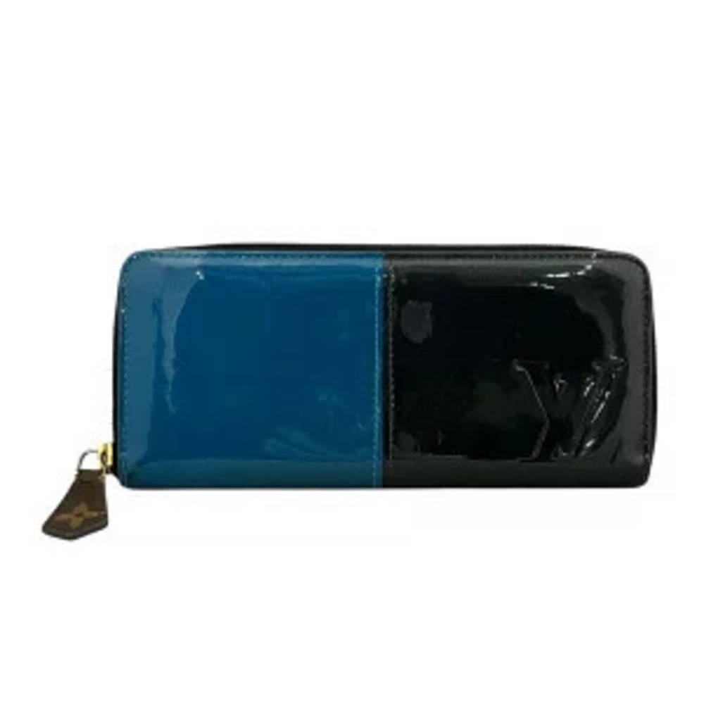 Louis Vuitton Vernis Portefeuille Miroir Round Zipper Long Wallet